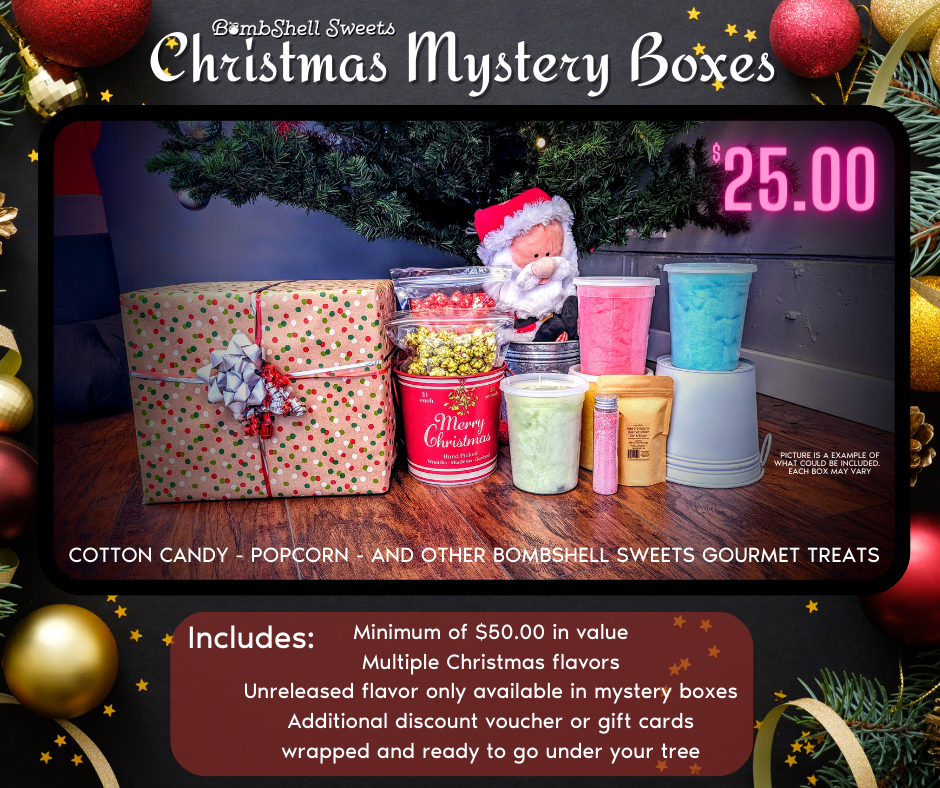 Christmas Mystery Box – bombshellsweets
