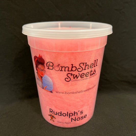 Rudolph's Nose Cotton Candy