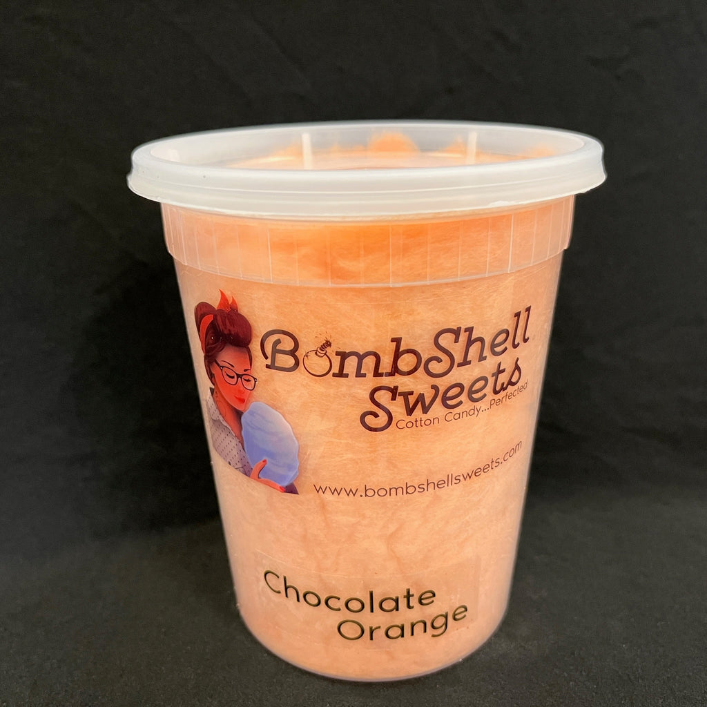 Chocolate Orange Cotton Candy bombshellsweets