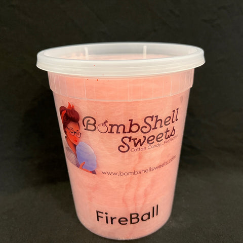 Fireball Cotton Candy